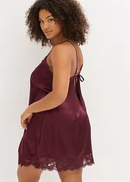 Sottoveste in satin con effetto lucido, bonprix