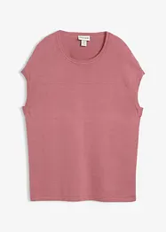 Gilet in morbida maglia misto viscosa, bonprix