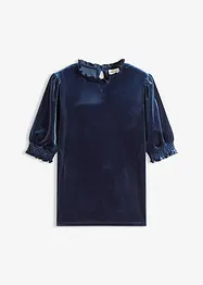 Maglia in velluto morbido, bonprix