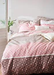 Biancheria da letto con fantasia a fasce, bonprix