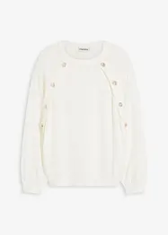 Maglione in filato fine misto viscosa, bonprix