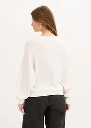 Maglione in filato fine misto viscosa, bonprix
