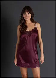 Sottoveste in satin con effetto lucido, bonprix