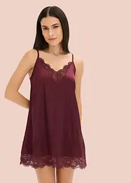 Sottoveste in satin con effetto lucido, bonprix
