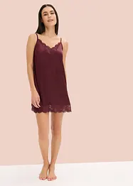 Sottoveste in satin con effetto lucido, bonprix