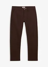 Pantaloni chino elasticizzati con cotone biologico relaxed fit, straight, bonprix