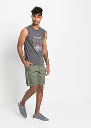 Canotta in puro cotone biologico in look lavato, bonprix