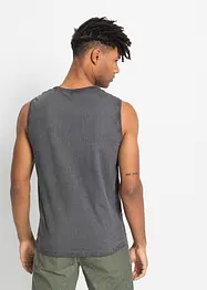 Canotta in puro cotone biologico in look lavato, bonprix