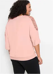 Maglia oversize in misto viscosa, bonprix