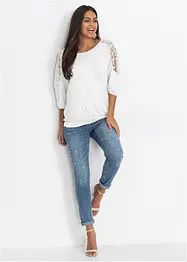 Maglia oversize in misto viscosa, bonprix