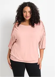 Maglia oversize in misto viscosa, bonprix