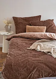 Biancheria da letto effetto cachemire a coste, bonprix