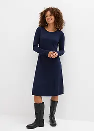 Abito in maglia svasato, bonprix