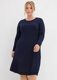 Abito in maglia svasato, bonprix