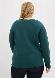 Cardigan a coste Milano, bonprix