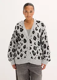 Cardigan leopardato, bonprix