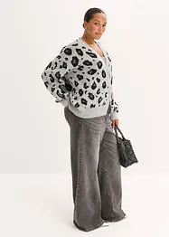 Cardigan leopardato, bonprix
