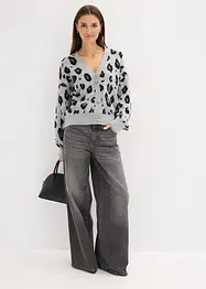 Cardigan leopardato, bonprix