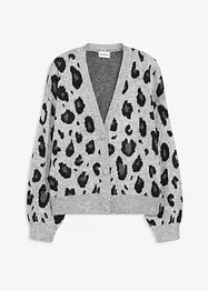 Cardigan leopardato, bonprix