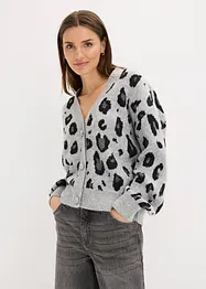 Cardigan leopardato, bonprix