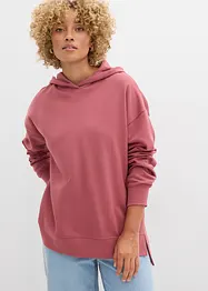Felpa con cappuccio in puro cotone, bonprix