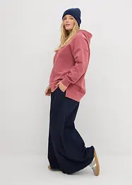Felpa con cappuccio in puro cotone, bonprix