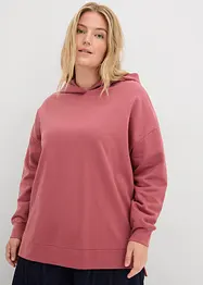 Felpa con cappuccio in puro cotone, bonprix