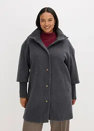 Cappotto corto in simil lana, bonprix