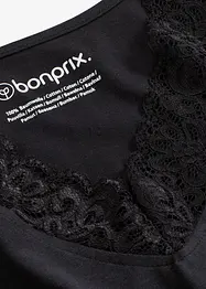 Pigiama con pizzo delicato, bonprix