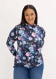 Maglia a maniche lunghe in misto viscosa morbido, bonprix