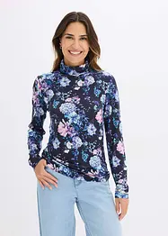 Maglia a maniche lunghe in misto viscosa morbido, bonprix