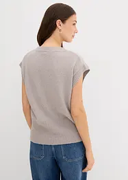 Gilet in maglia oversize, bonprix