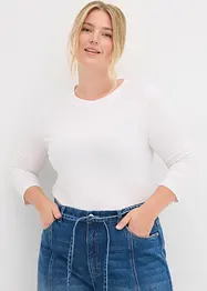 Maglia con maniche a 3/4 e puro cotone biologico, bonprix