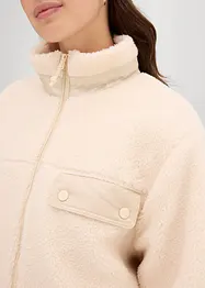 Giacca in pile teddy, bonprix