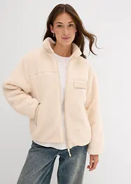 Giacca in pile teddy, bonprix
