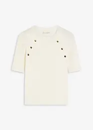 Maglione in filato fine di misto viscosa fluente, bonprix