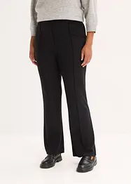 Pantaloni con elastico in vita in punto di Roma, bonprix