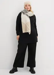 Maglione lungo con cotone riciclato, bonprix