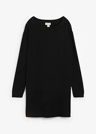 Maglione lungo con cotone riciclato, bonprix