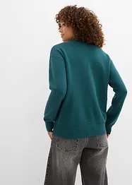 Cardigan in filato fine a coste Milano, bonprix