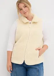 Gilet teddy, bonprix