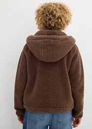 Giacca in pile teddy, bonprix
