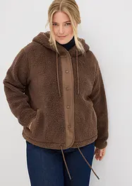 Giacca in pile teddy, bonprix
