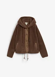 Giacca in pile teddy, bonprix