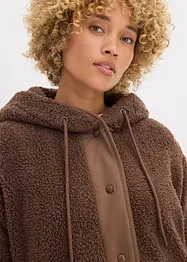Giacca in pile teddy, bonprix