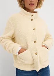 Giacca in pile teddy, bonprix