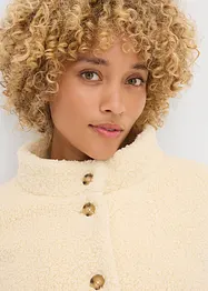 Giacca in pile teddy, bonprix