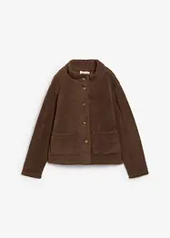 Giacca in pile teddy, bonprix