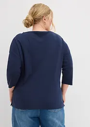Maglia a spalle scoperte in puro cotone, bonprix