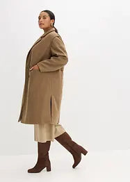 Cappotto morbido con maniche staccabili, bonprix